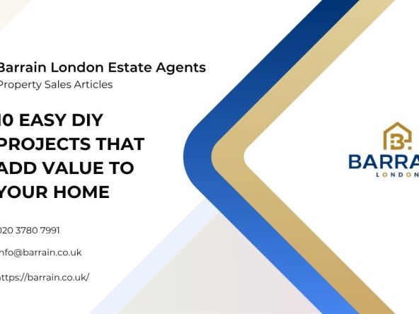 10 Easy DIY Projects That Add Value to Your Home - Barrain London Estate Agents