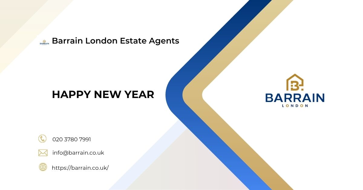 Happy New Year - Barrain London Estate Agents